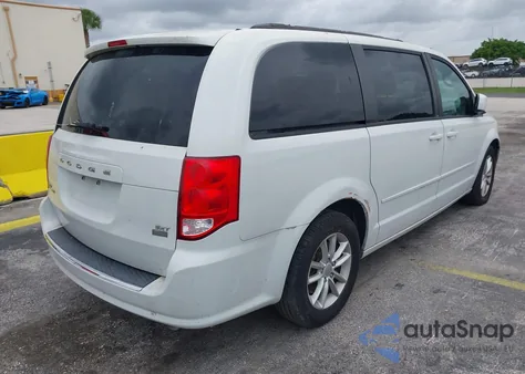2014 Dodge Grand Caravan Sxt from USA, damaged, VIN 2C4RDGCGXER322705